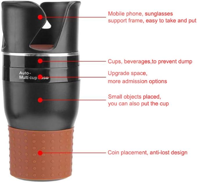 4 in 1 Auto Multi Cup Holder