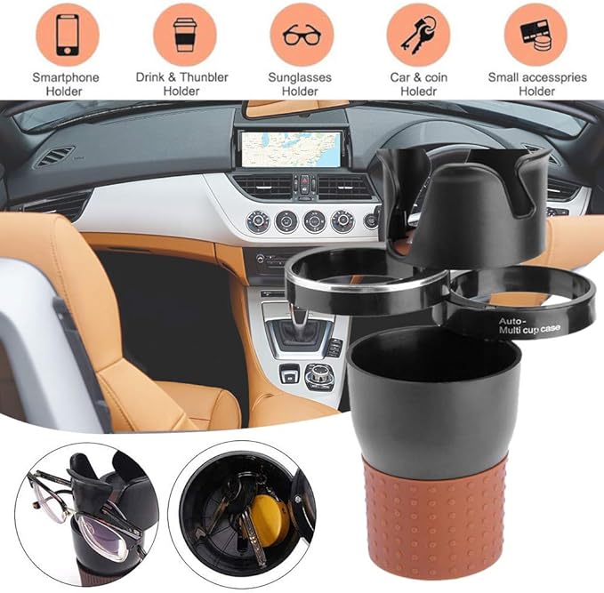 4 in 1 Auto Multi Cup Holder