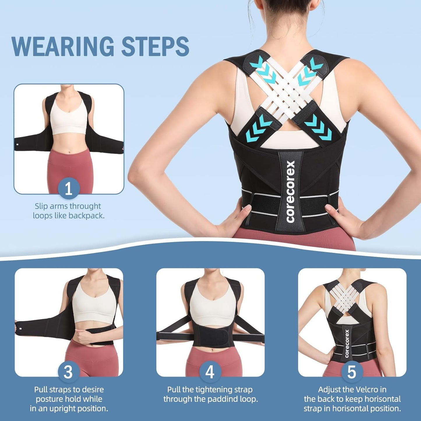 Smart Adjustable Posture Corrector