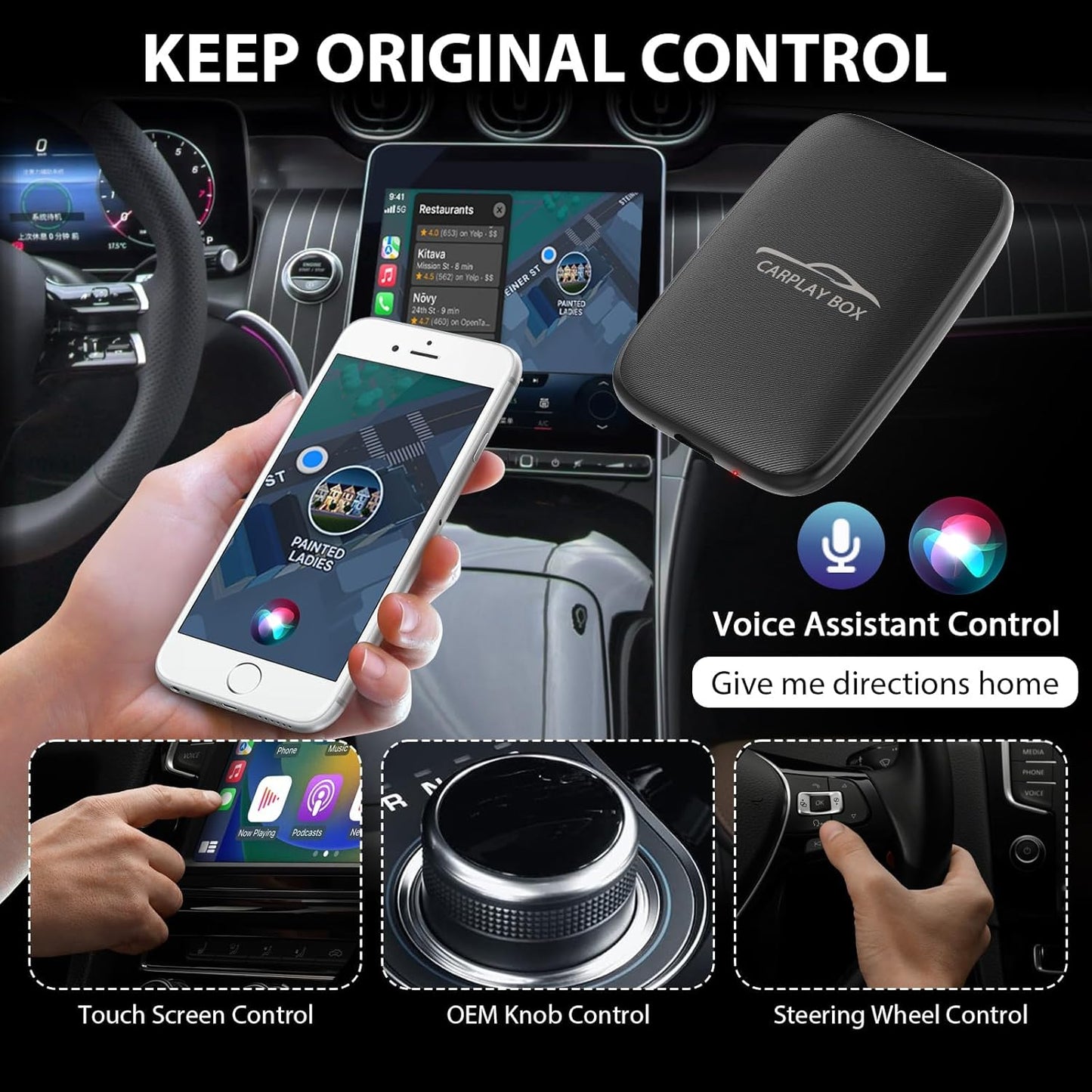 CarPlay Wireless Box